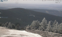 Lysá hora, pohled na východ