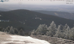 Lysá hora, pohled na východ