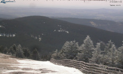 Lysá hora, pohled na východ