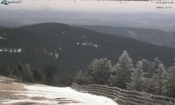 Lysá hora, pohled na východ