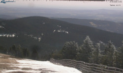 Lysá hora, pohled na východ