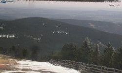 Lysá hora, pohled na východ