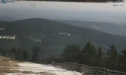 Lysá hora, pohled na východ