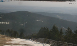 Lysá hora, pohled na východ