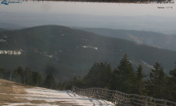 Lysá hora, pohled na východ