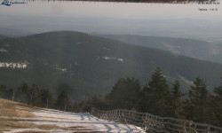 Lysá hora, pohled na východ