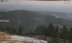 Lysá hora, pohled na východ