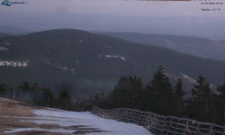 Lysá hora, pohled na východ