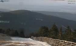 Lysá hora, pohled na východ