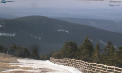 Lysá hora, pohled na východ