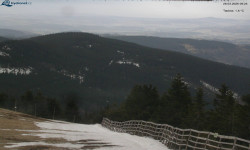 Lysá hora, pohled na východ