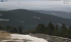 Lysá hora, pohled na východ