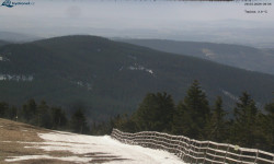 Lysá hora, pohled na východ