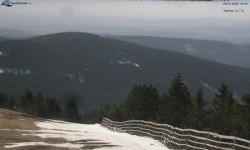 Lysá hora, pohled na východ