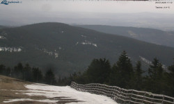 Lysá hora, pohled na východ