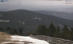 Lysá hora, pohled na východ