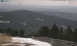 Lysá hora, pohled na východ