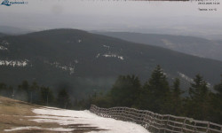 Lysá hora, pohled na východ