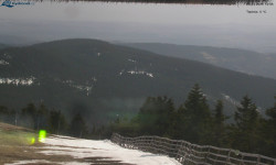 Lysá hora, pohled na východ