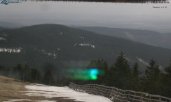 Lysá hora, pohled na východ