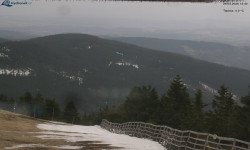 Lysá hora, pohled na východ