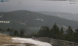 Lysá hora, pohled na východ