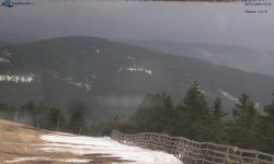 Lysá hora, pohled na východ