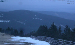 Lysá hora, pohled na východ