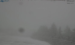 Lysá hora, pohled na východ