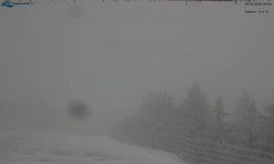 Město Rokytnice nad Jizerou - Lysá hora, pohled na východ - 29.3.2026 v 08:30 Město Rokytnice nad Jizerou - Lysá hora, pohled na východ - 29.3.2026 v 08:30