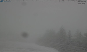 Město Rokytnice nad Jizerou - Lysá hora, pohled na východ - 29.3.2026 v 09:00 Město Rokytnice nad Jizerou - Lysá hora, pohled na východ - 29.3.2026 v 09:00