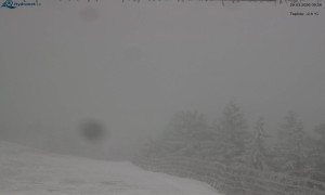 Město Rokytnice nad Jizerou - Lysá hora, pohled na východ - 29.3.2026 v 10:00 Město Rokytnice nad Jizerou - Lysá hora, pohled na východ - 29.3.2026 v 10:00