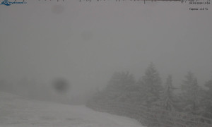 Město Rokytnice nad Jizerou - Lysá hora, pohled na východ - 29.3.2026 v 10:30 Město Rokytnice nad Jizerou - Lysá hora, pohled na východ - 29.3.2026 v 10:30