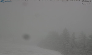 Město Rokytnice nad Jizerou - Lysá hora, pohled na východ - 29.3.2026 v 12:00 Město Rokytnice nad Jizerou - Lysá hora, pohled na východ - 29.3.2026 v 12:00