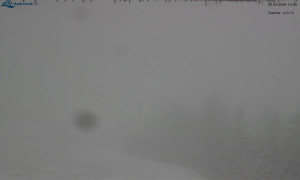 Město Rokytnice nad Jizerou - Lysá hora, pohled na východ - 29.3.2026 v 13:00 Město Rokytnice nad Jizerou - Lysá hora, pohled na východ - 29.3.2026 v 13:00