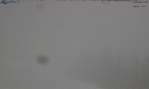 Město Rokytnice nad Jizerou - Lysá hora, pohled na východ - 29.3.2026 v 14:00 Město Rokytnice nad Jizerou - Lysá hora, pohled na východ - 29.3.2026 v 14:00