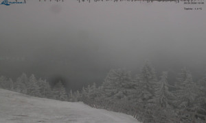 Město Rokytnice nad Jizerou - Lysá hora, pohled na východ - 29.3.2026 v 16:45 Město Rokytnice nad Jizerou - Lysá hora, pohled na východ - 29.3.2026 v 16:45