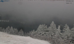 Lysá hora, pohled na východ