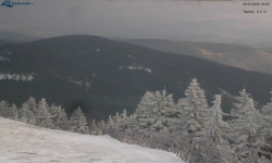 Lysá hora, pohled na východ