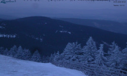 Lysá hora, pohled na východ