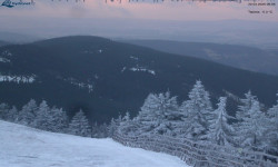 Lysá hora, pohled na východ