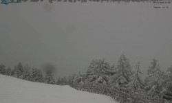 Lysá hora, pohled na východ