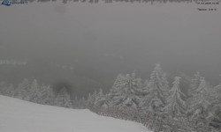 Lysá hora, pohled na východ