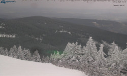 Lysá hora, pohled na východ