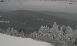 Lysá hora, pohled na východ