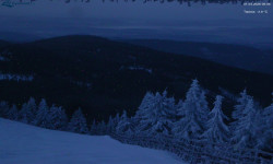 Lysá hora, pohled na východ