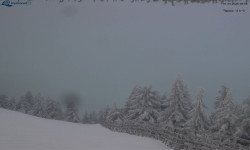 Lysá hora, pohled na východ