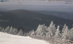 Lysá hora, pohled na východ