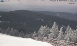 Lysá hora, pohled na východ
