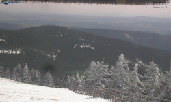 Lysá hora, pohled na východ